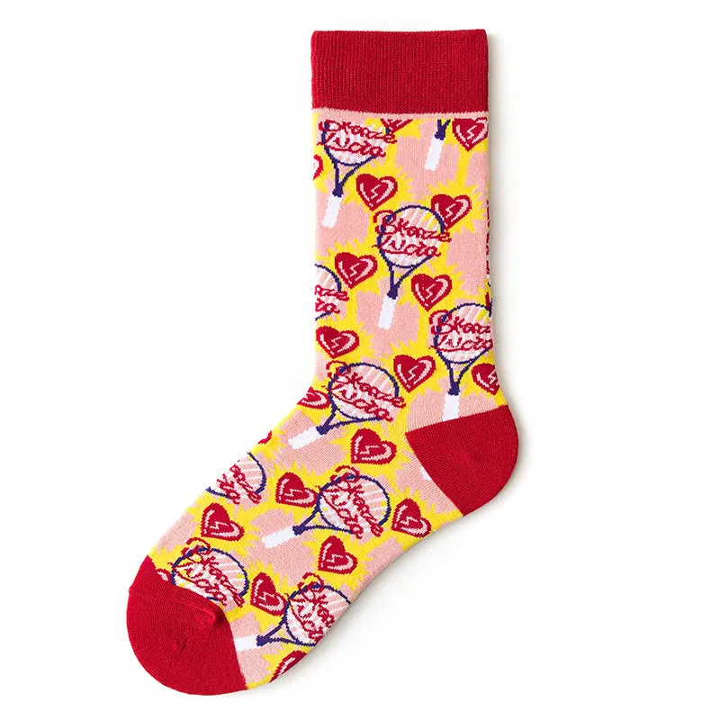 Unisex Fashion Cotton Crew Socks
