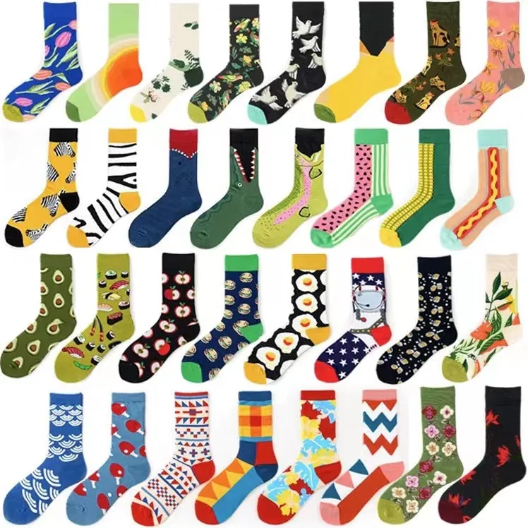 Unisex Fashion Cotton Crew Socks