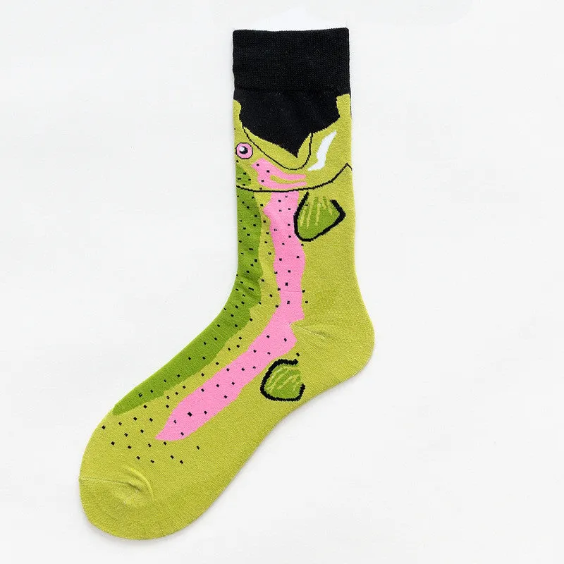 Unisex Fashion Cotton Crew Socks