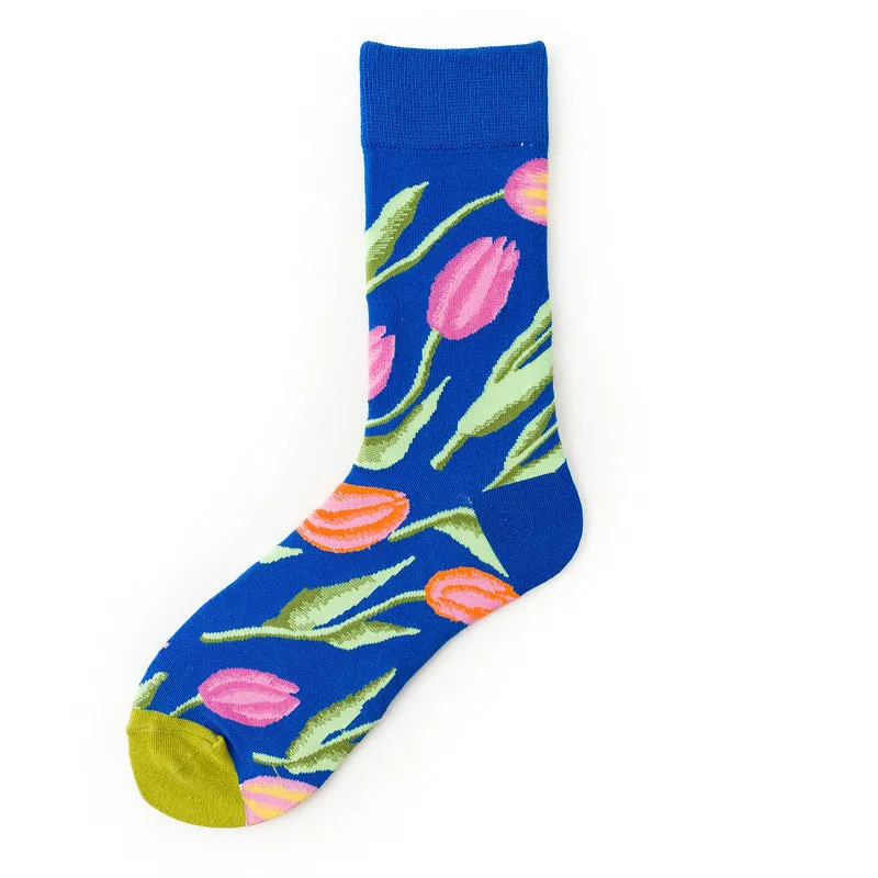 Unisex Fashion Cotton Crew Socks