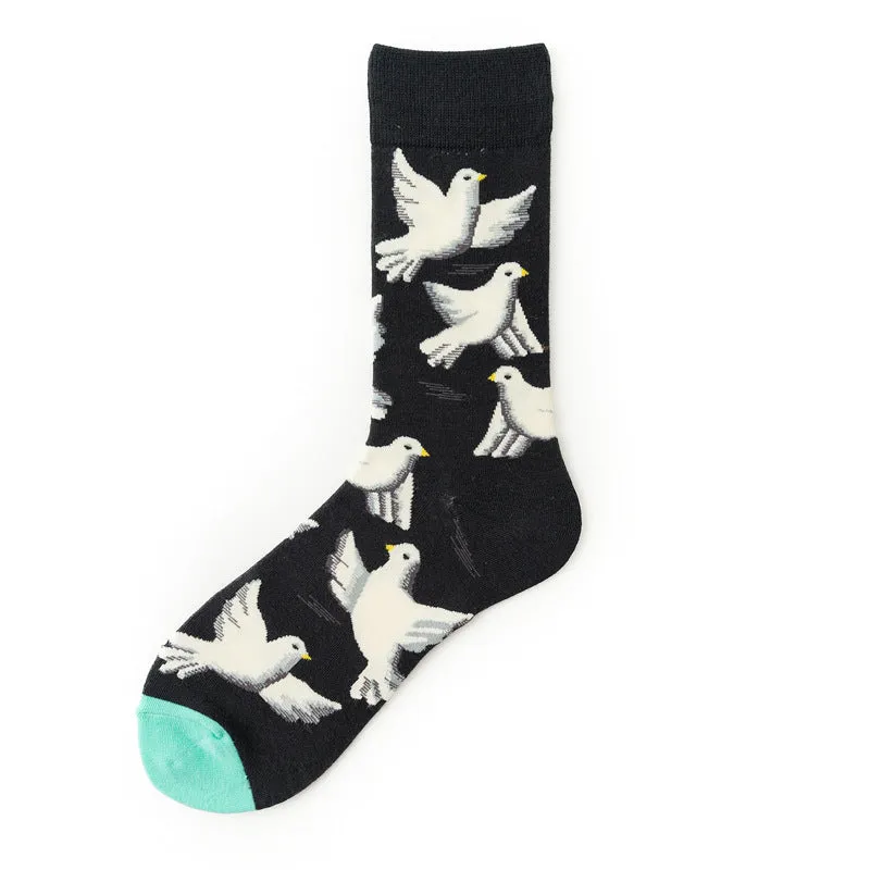 Unisex Fashion Cotton Crew Socks