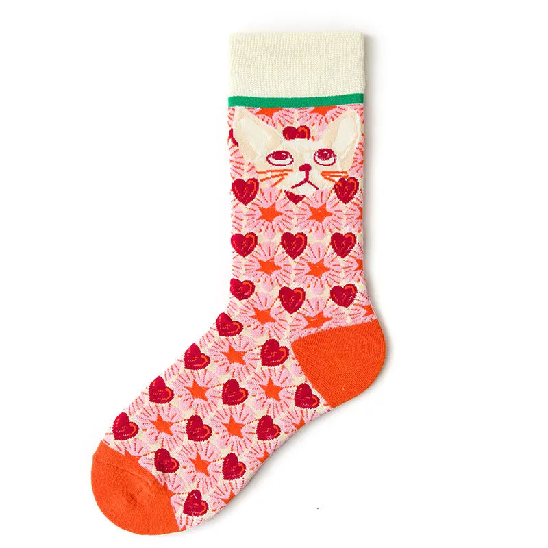 Unisex Fashion Cotton Crew Socks