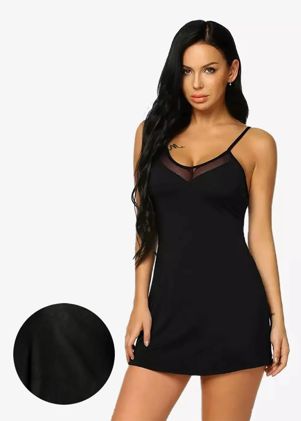 WOMEN'S CHEMISE STYLE BABYDOLL LINGERIE