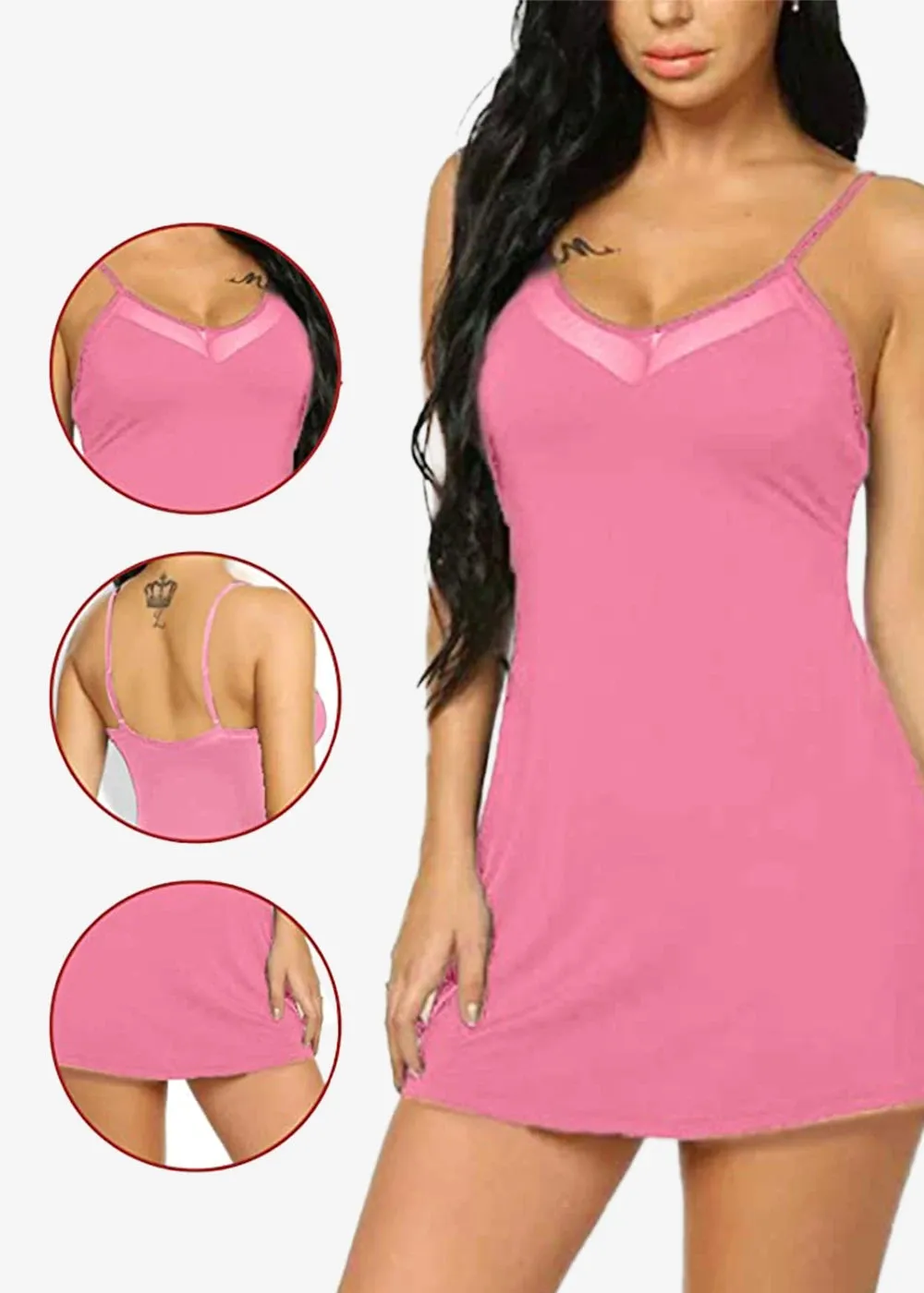 WOMEN'S CHEMISE STYLE BABYDOLL LINGERIE