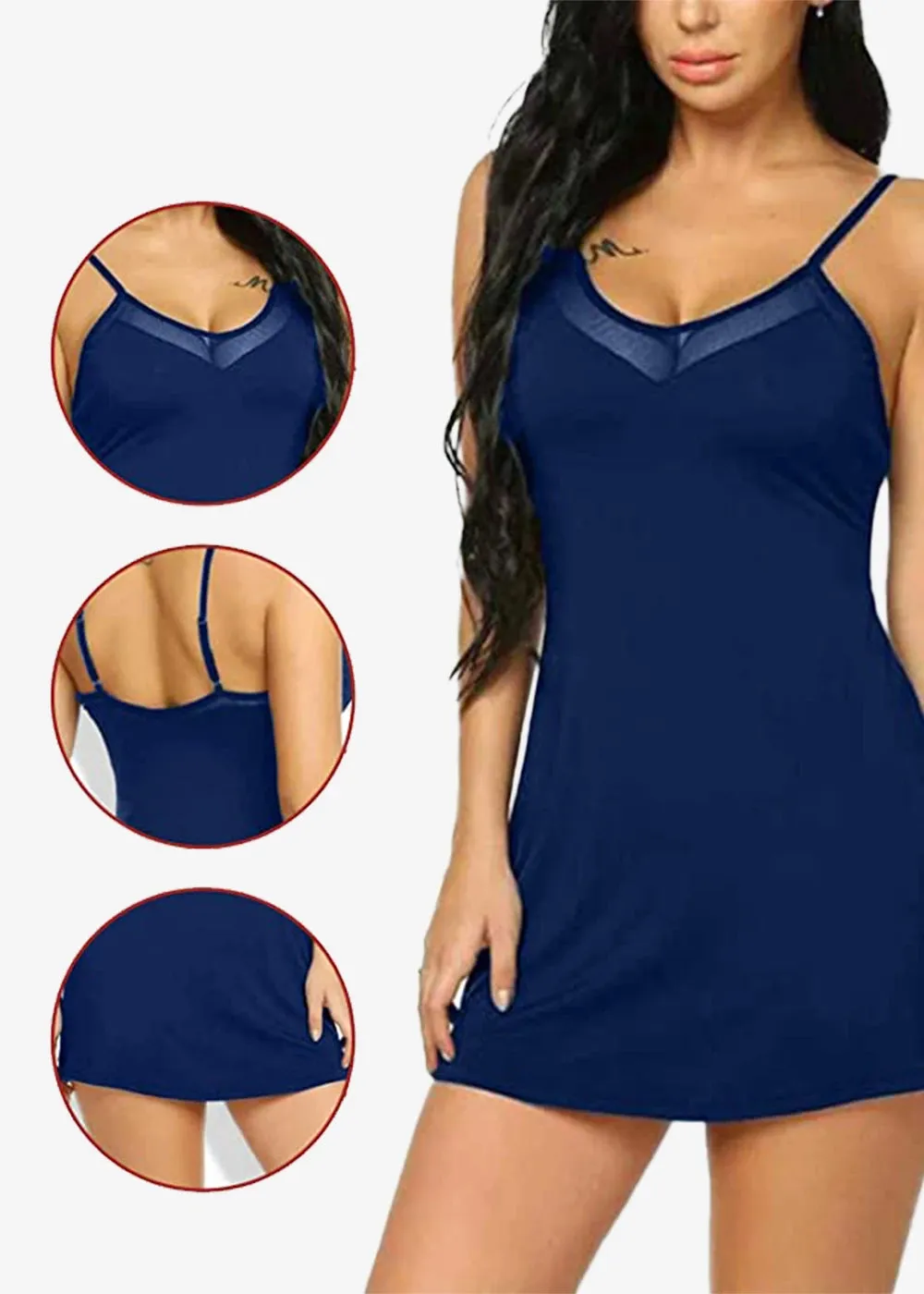 WOMEN'S CHEMISE STYLE BABYDOLL LINGERIE
