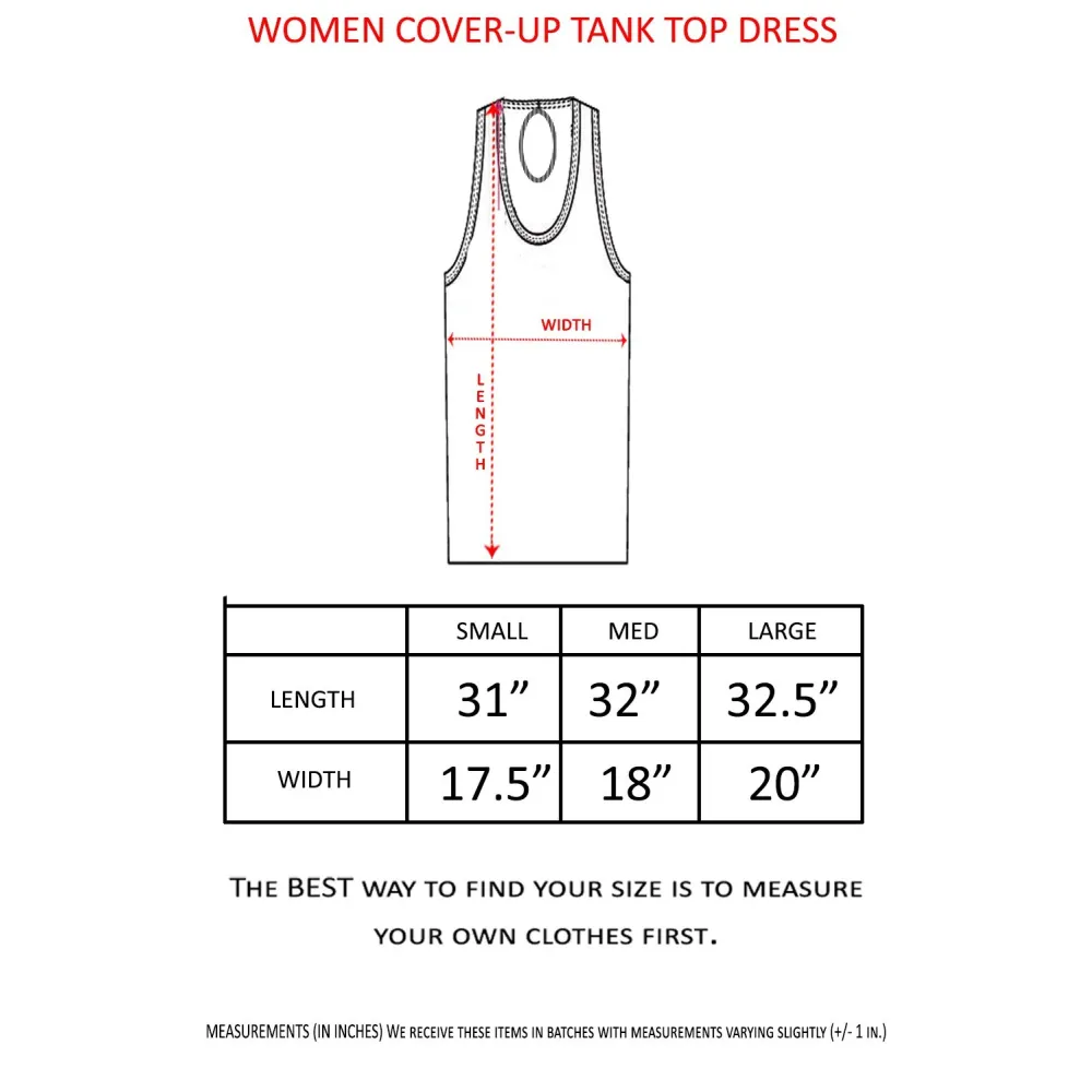 Women's Swimwear Cover-up Beach Dress Made in USA