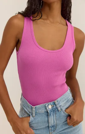 ZSU Essy Ribbed Tank in Raspberry